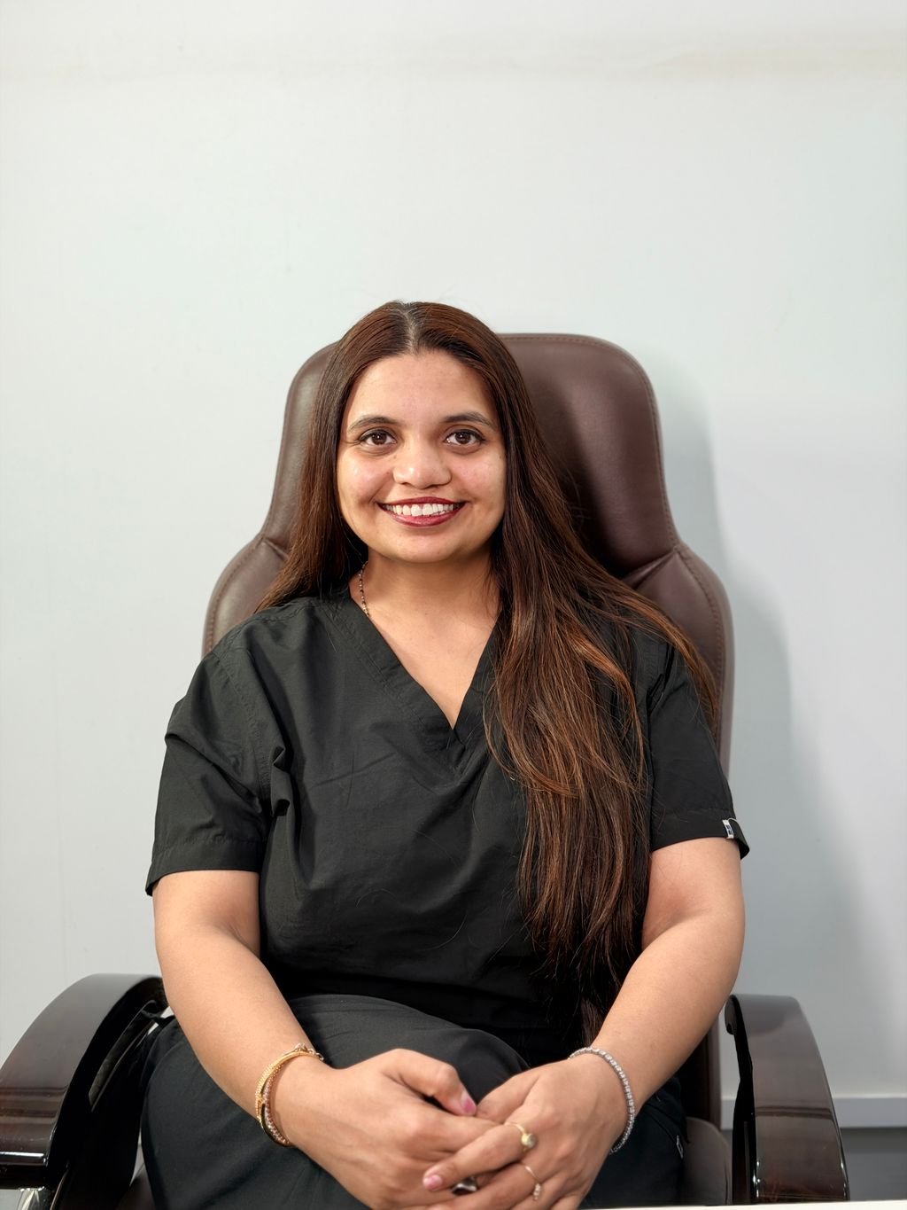 Dr. Nisha Sharma, Chief Hair-Transplant Surgeon.